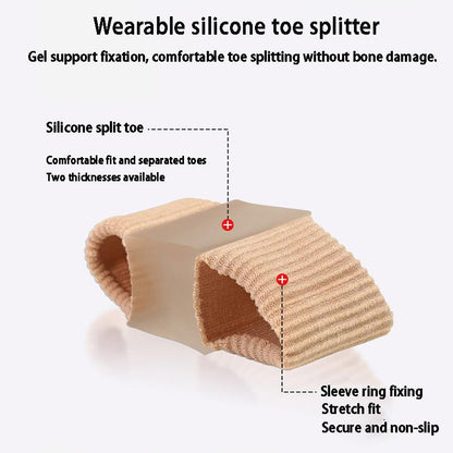 Neslemy™ Premium Elastic Toe Separators – Comfortable Pain Relief & Alignment