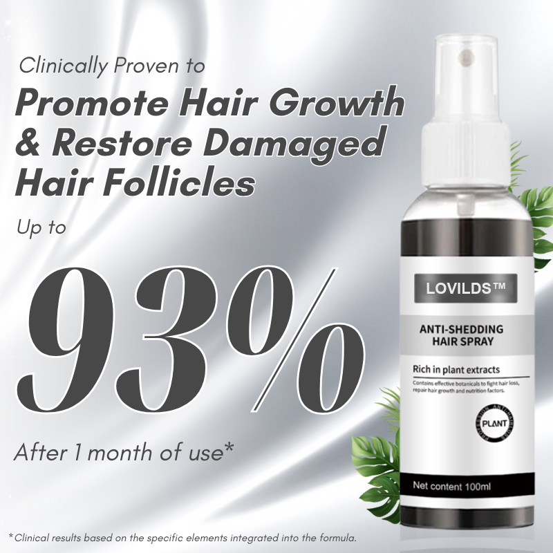 🔥Last Day Discount🔥 LOVILDS™ Anti-Shedding Hair Spray💁‍♀️🧔