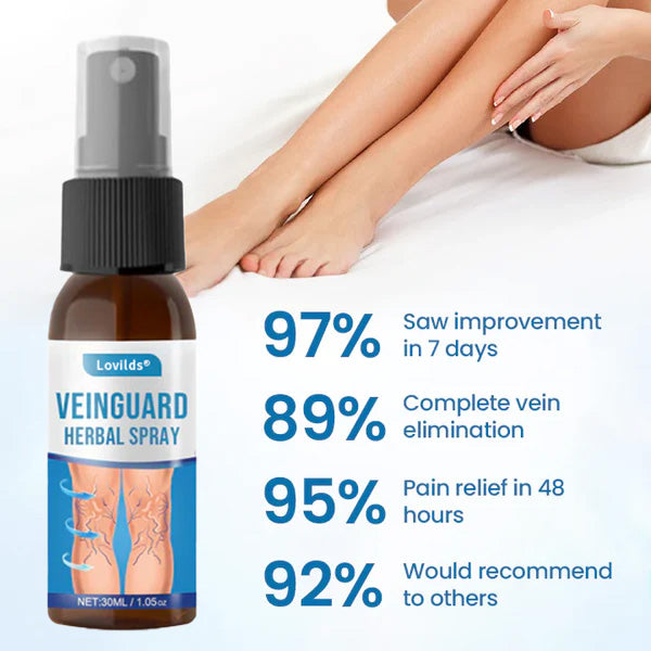 Lovilds™ VeinGuard Herbal Spray-✅ Clinically proven to eliminate varicose veins in just 7 days!