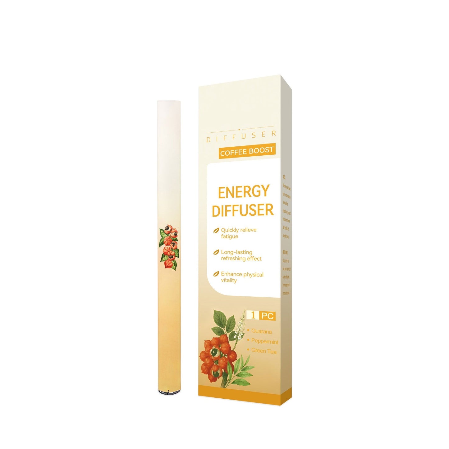 Breathe Qooes™ Mullein Relaxation Stick – Soothes Lungs, Detoxifies, Freshens Breath