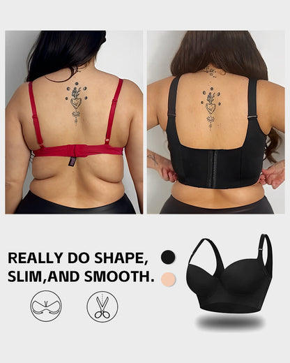 💖 Lift & Smooth Essentials – 2-Pack Push-Up Bras (Black + Beige)