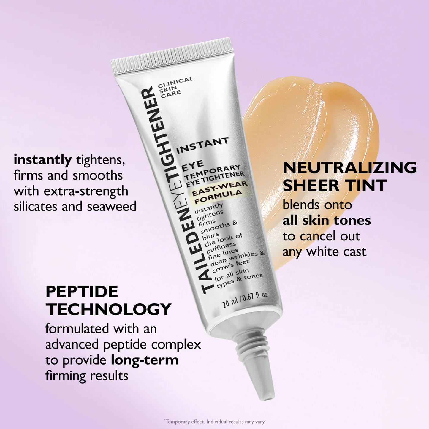 Instant FIRM Face Tightener Easy-Wear Formula (with Brush FREE !)