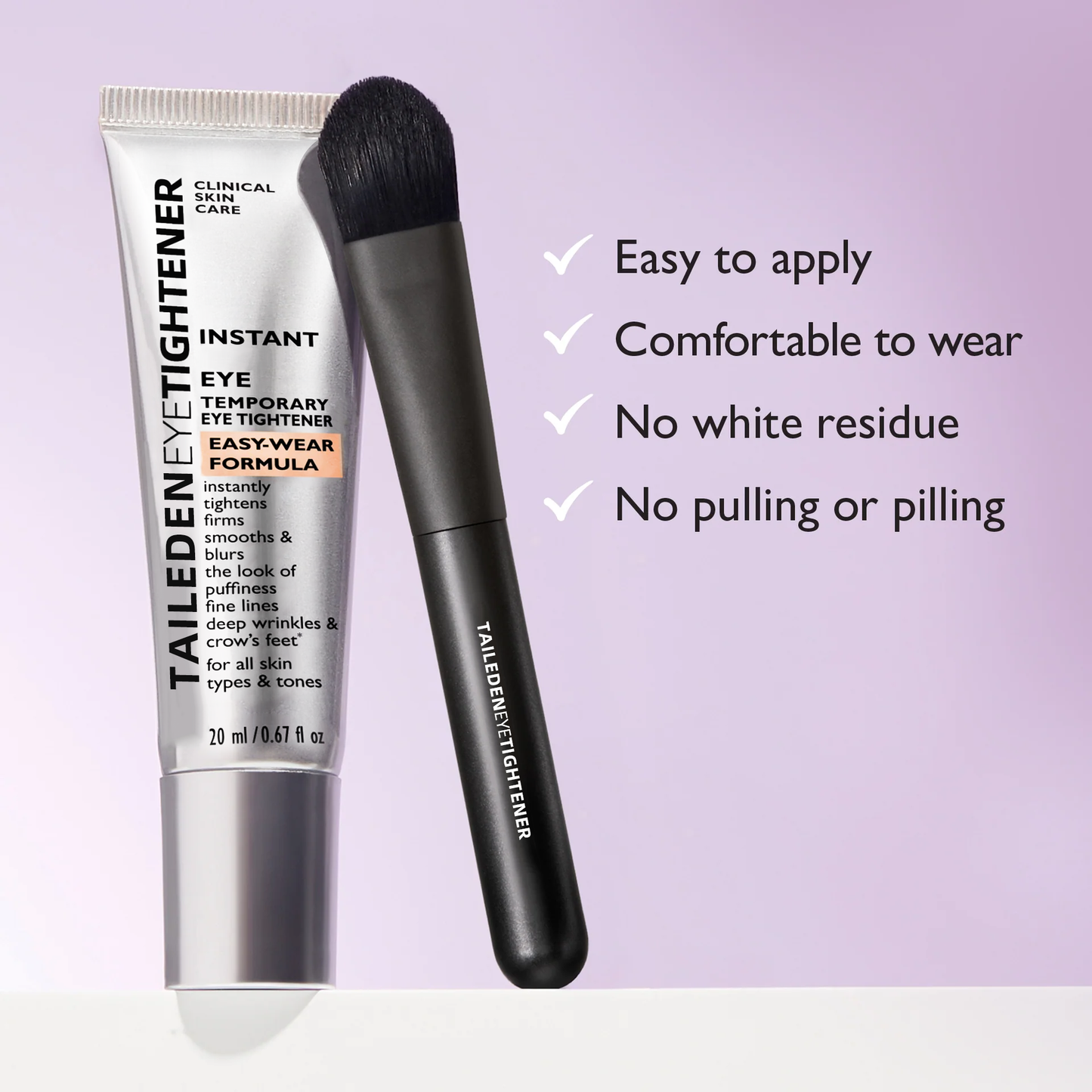 Instant FIRM Face Tightener Easy-Wear Formula (with Brush FREE !)