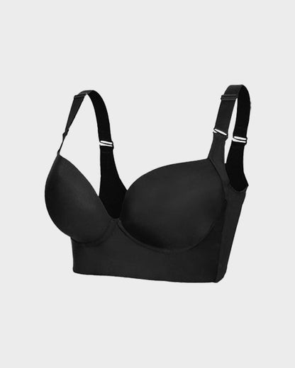 💖 Lift & Smooth Essentials – 2-Pack Push-Up Bras (Black + Beige)