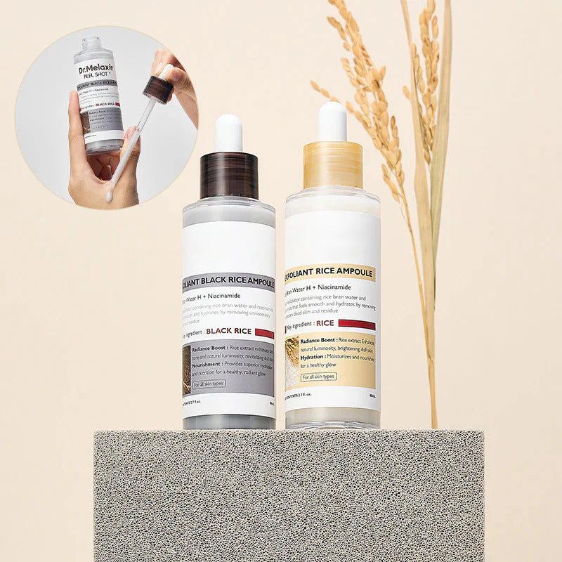 Exfoliating Rice Peel Duo – Instantly Removes Dead Skin for Smooth, Glowing Skin