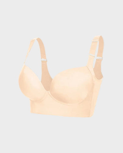 💖 Lift & Smooth Essentials – 2-Pack Push-Up Bras (Black + Beige)