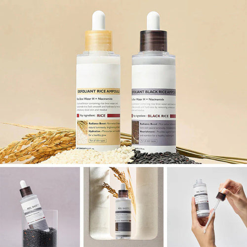 Exfoliating Rice Peel Duo – Instantly Removes Dead Skin for Smooth, Glowing Skin