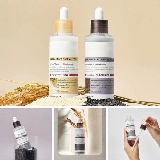 Exfoliating Rice Peel Duo – Instantly Removes Dead Skin for Smooth, Glowing Skin