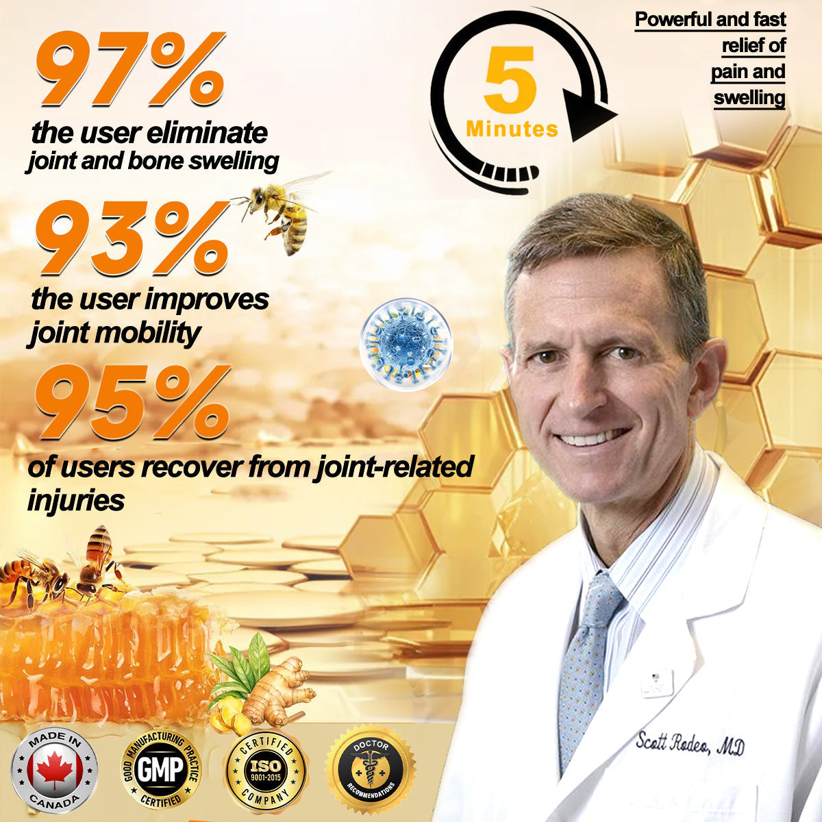 AQA™ Botulinum & Bee Essence Pain-Relief Bone Healing Cream