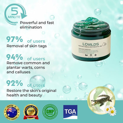 ✅ Official Store:  Ultra LOVILDS™ Instant Mole & Spot Removal Gel