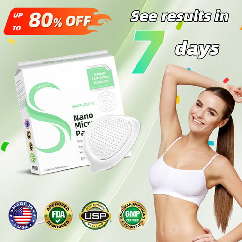 LOVILDS™ SMGT-GLP-1 Nano-Microneedle Patch (painless,  for diabetes,obesity and cardiovascular disease)