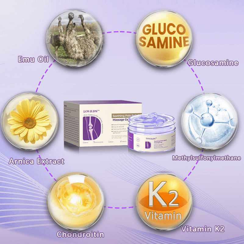 ✅ Official store: LOVILDS™ Turmeric & Emu Oil Arthritis Soothing Pain Relief Massage Gel(👨‍⚕️AAD Recommended)