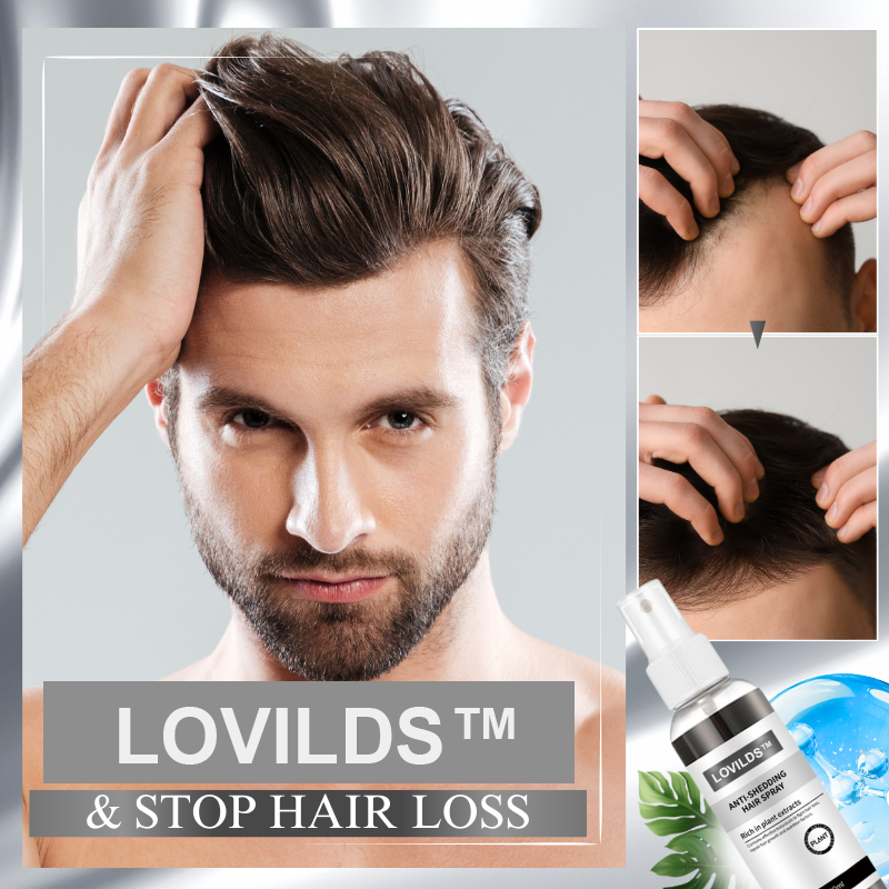 🔥Last Day Discount🔥 LOVILDS™ Anti-Shedding Hair Spray💁‍♀️🧔