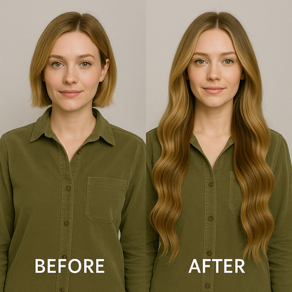 ✨ QIAWI™  Luxe Volume Hair Extensions — Instantly Thicker, Longer, Gorgeous Hair!
