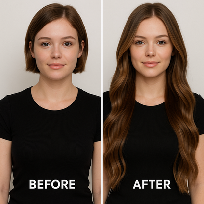 ✨ QIAWI™  Luxe Volume Hair Extensions — Instantly Thicker, Longer, Gorgeous Hair!