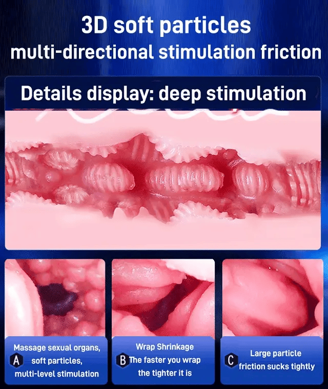 【Discreet Delivery】 hands-free retractable relaxation cup