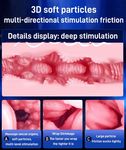 【Discreet Delivery】 hands-free retractable relaxation cup