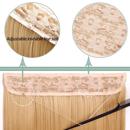 ✨ QIAWI™  Luxe Volume Hair Extensions — Instantly Thicker, Longer, Gorgeous Hair!